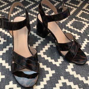 Nasty Gal | Tortoiseshell Block Sandals